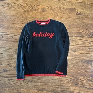 Charter Club Black and Red Holiday Sweater